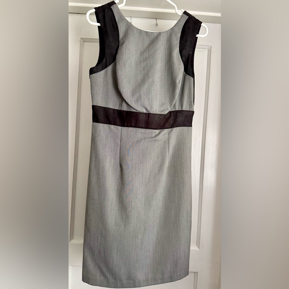 Maurices Cut-out Gray and Black Dress